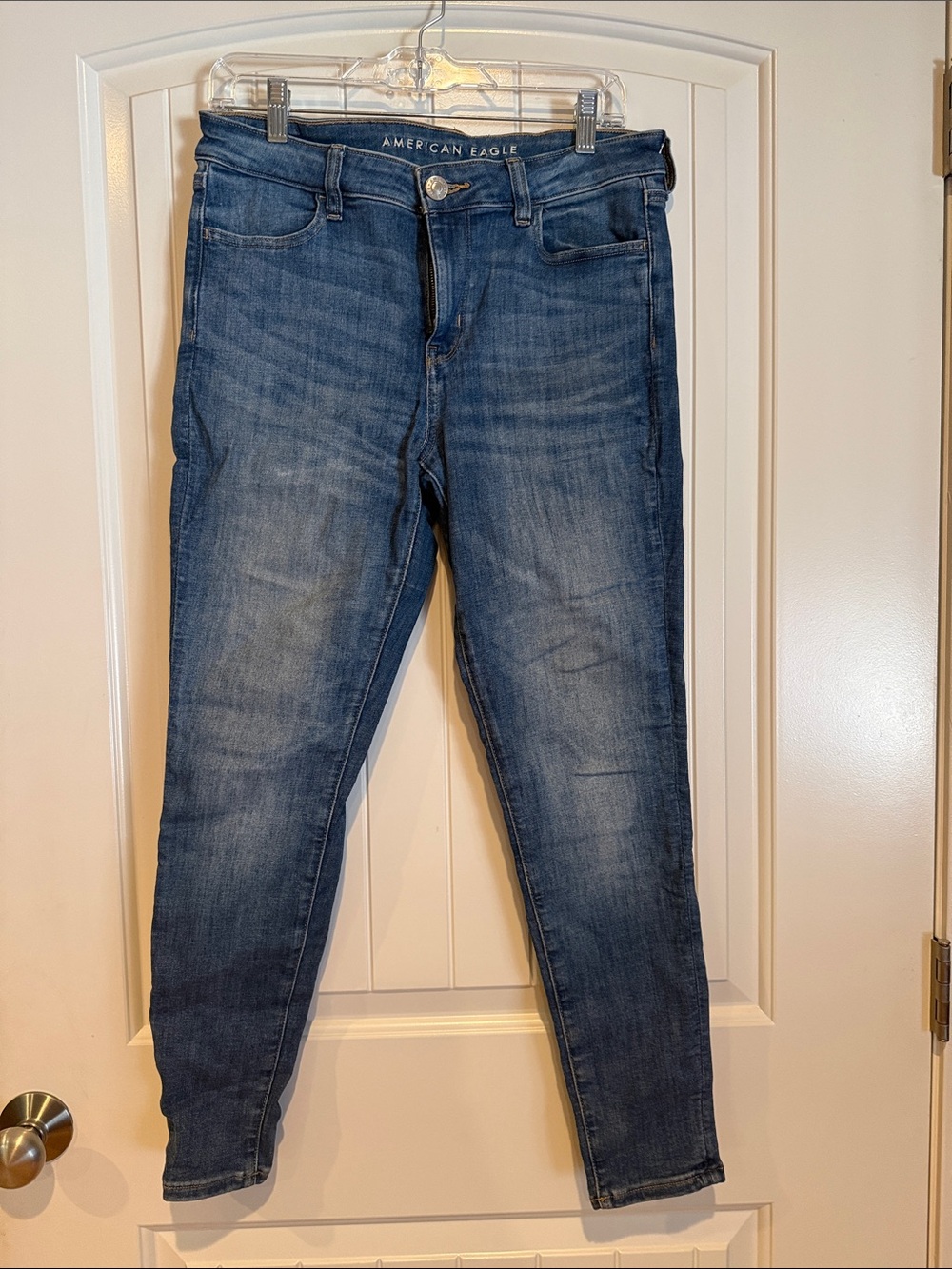 American Eagle Outfitters Women's Jeggings Medium Blue Wash